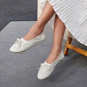 Vivaia *NEW* Yanka Round-toe Satin Sneakerina
